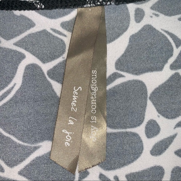 PENNINGTONS plus size 1X Drape Neck Blouse office wear wedding - Picture 5 of 8